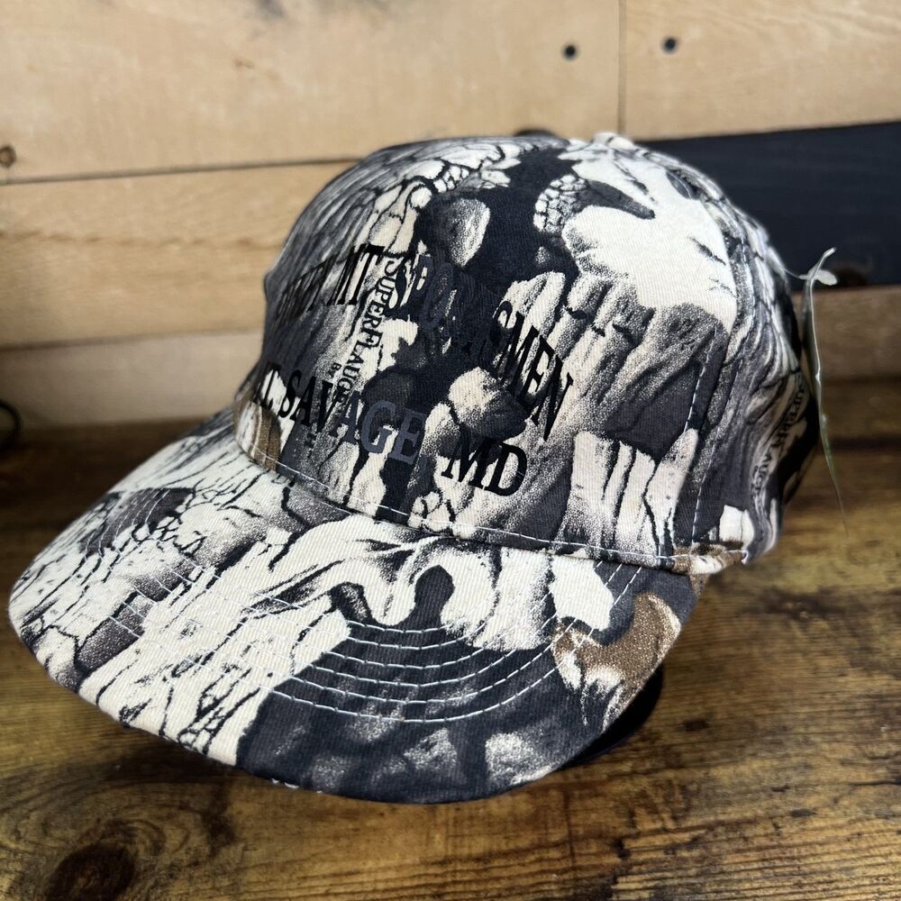 Piney Mt Sportsman Mt Savage MD Trucker Snapback Hat Baseball Camouflage Cap